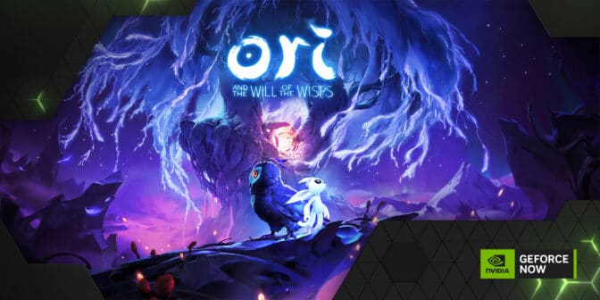 Ori en de wil van de slierten op GeForce NU