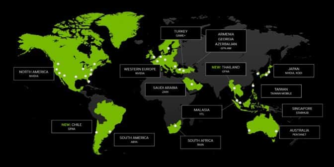 Expansión mundial para GeForce NOW