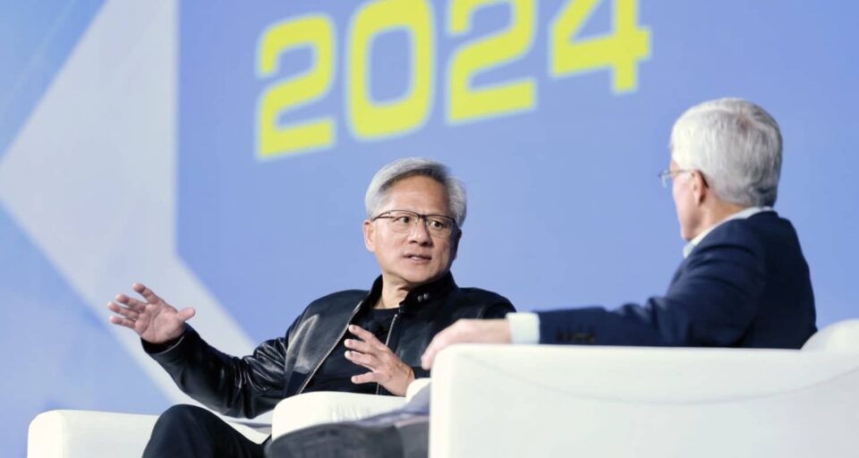 Jensen Huang in fireside chat at the Edison Electric Institute