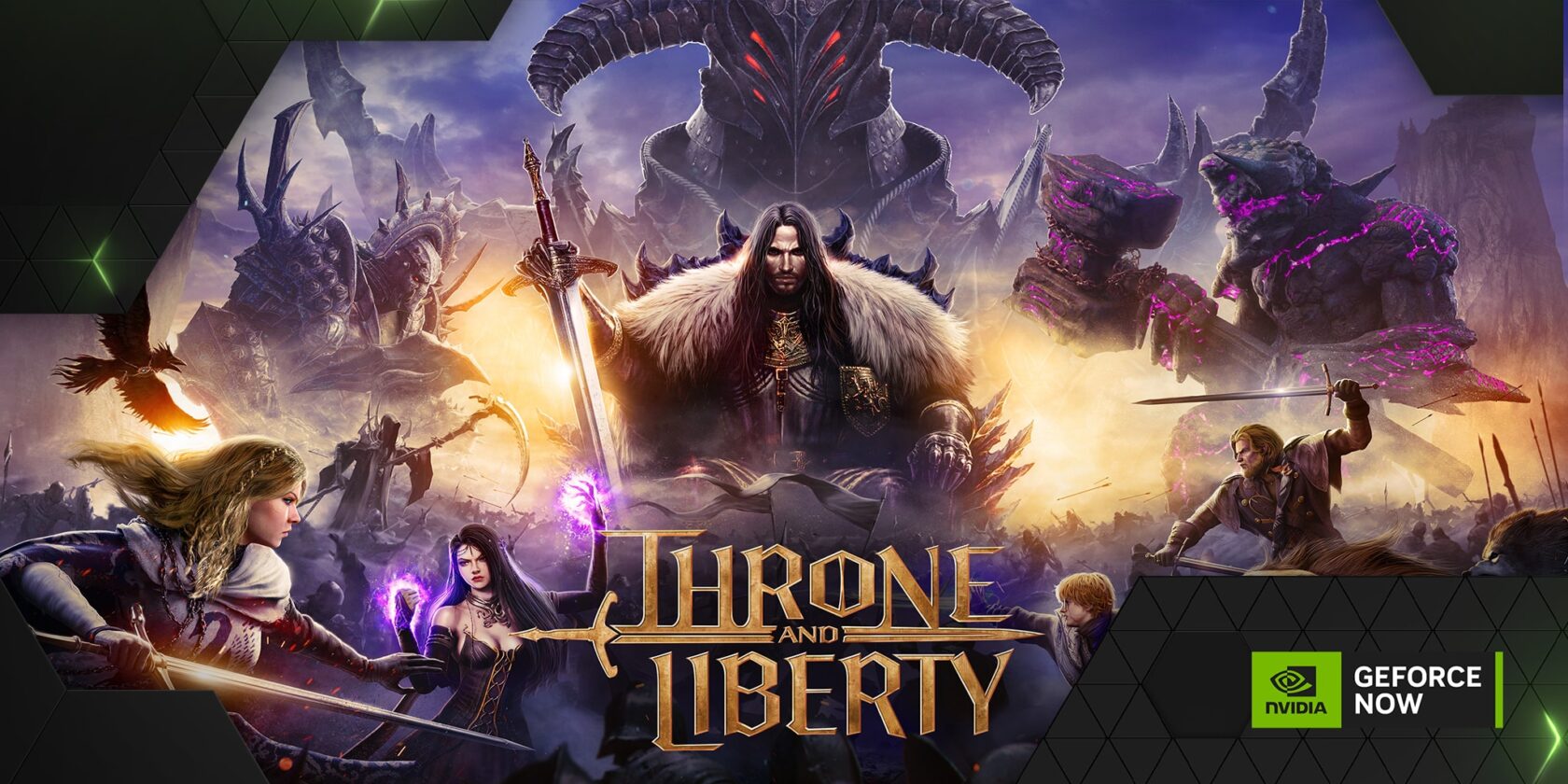 THRONE AND LIBERTY on GeForce NOW