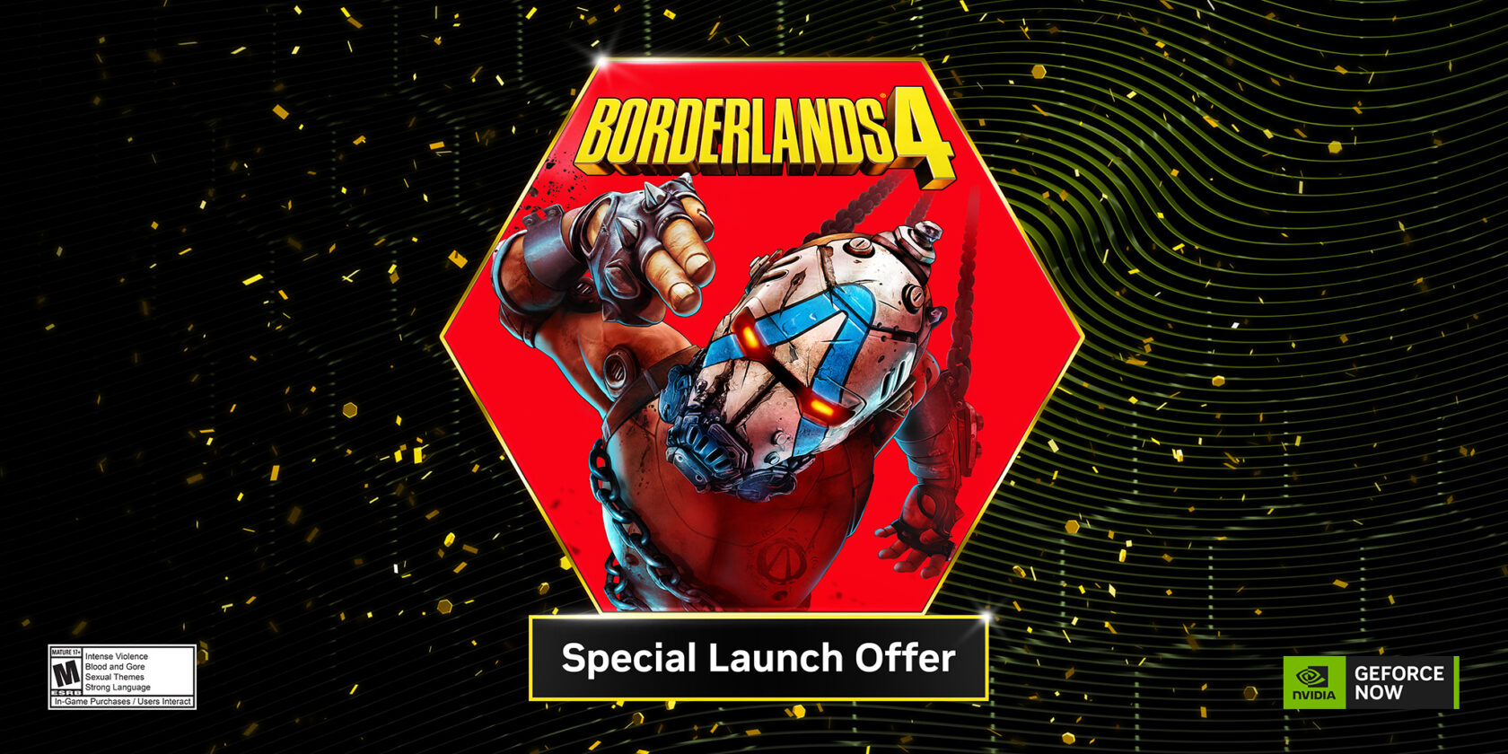 Borderlands 4 membership bundle on GeForce NOW