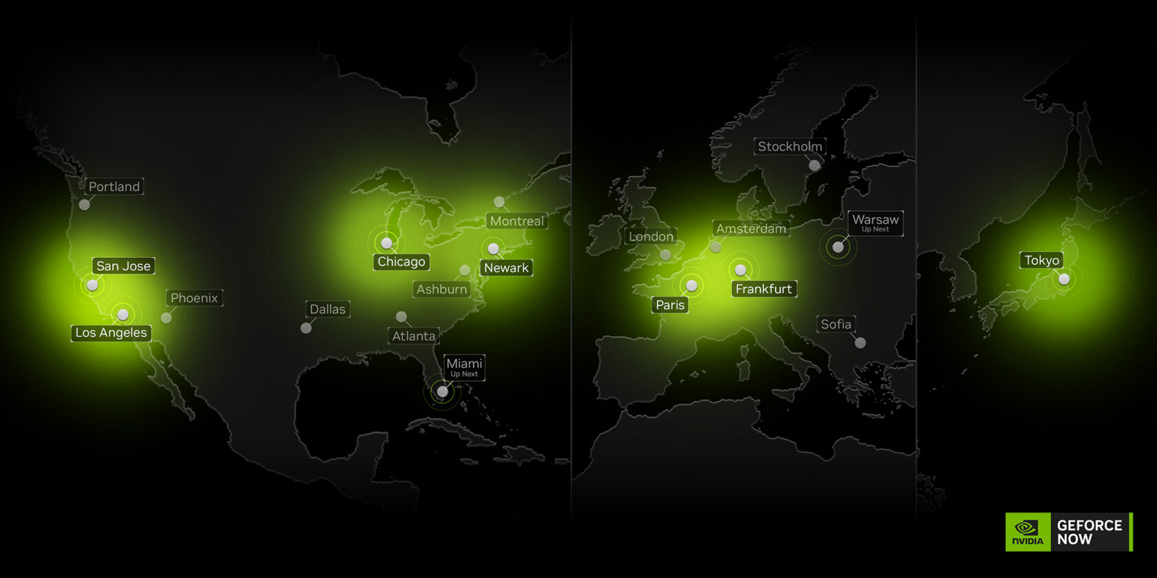 Current server upgrade map