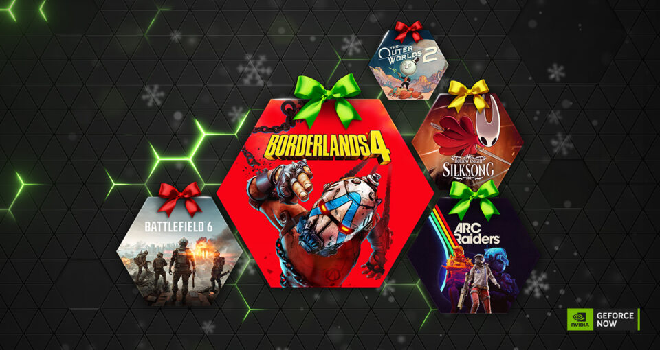 Holiday hits on GeForce NOW