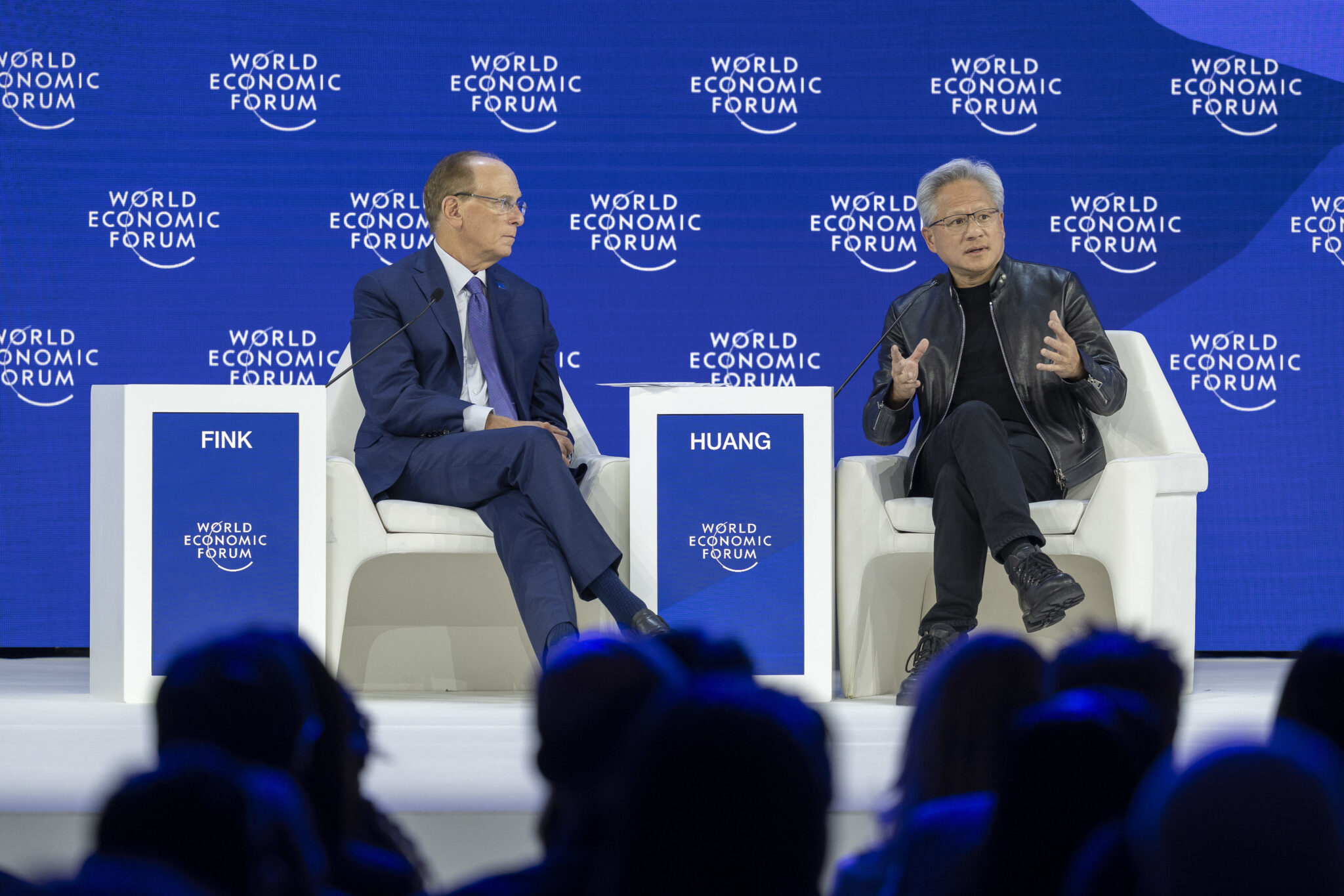 “Largest Infrastructure Buildout In Human History”: Jensen Huang on AI’s “Five-Layer Cake” at Davos