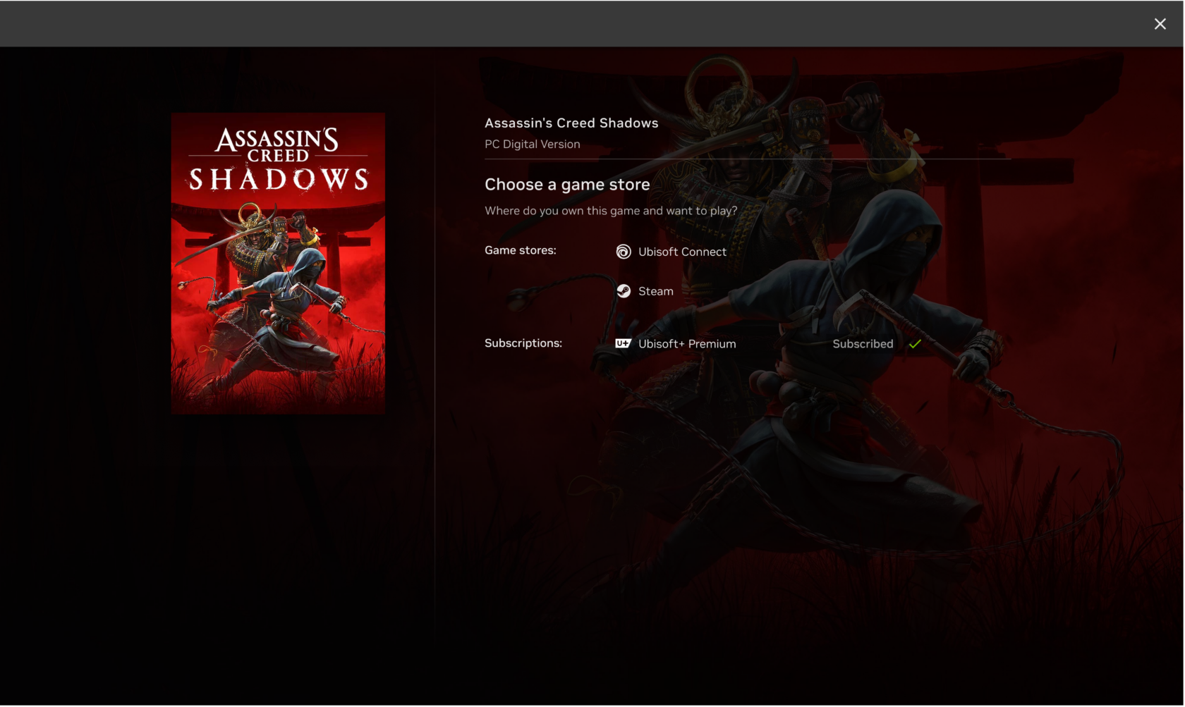 in-app labels on geforce now