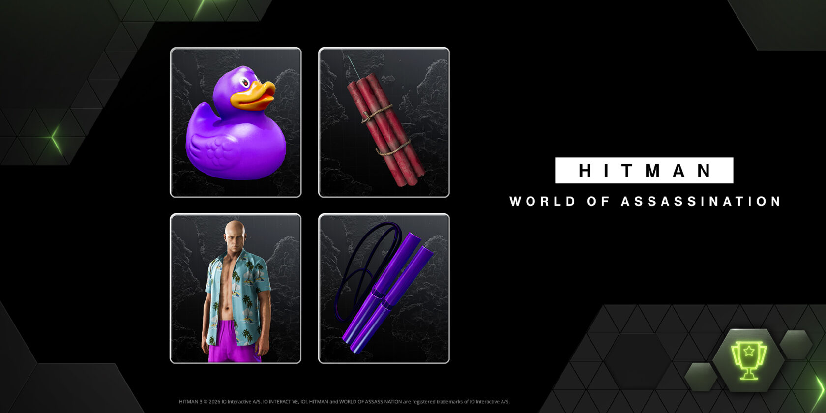 HITMAN World of assassination reward on GeForce NOW