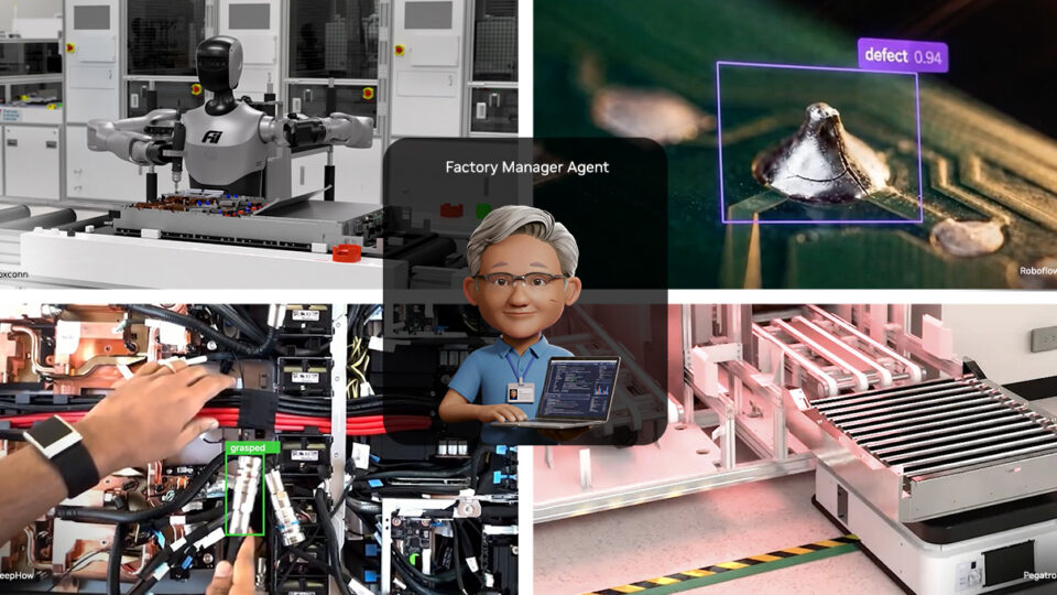 NVIDIA Factory Operations Blueprint Gives Factories a New AI Brain