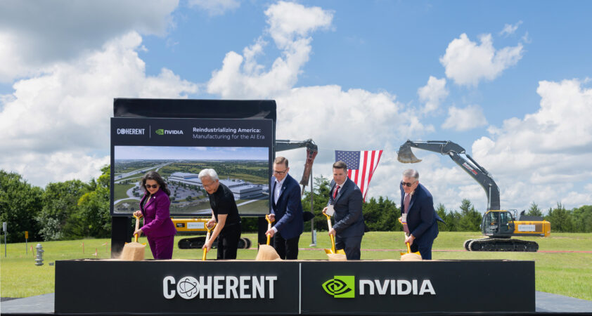 Coherent Breaks Ground on Texas Facility for AI Optical Components