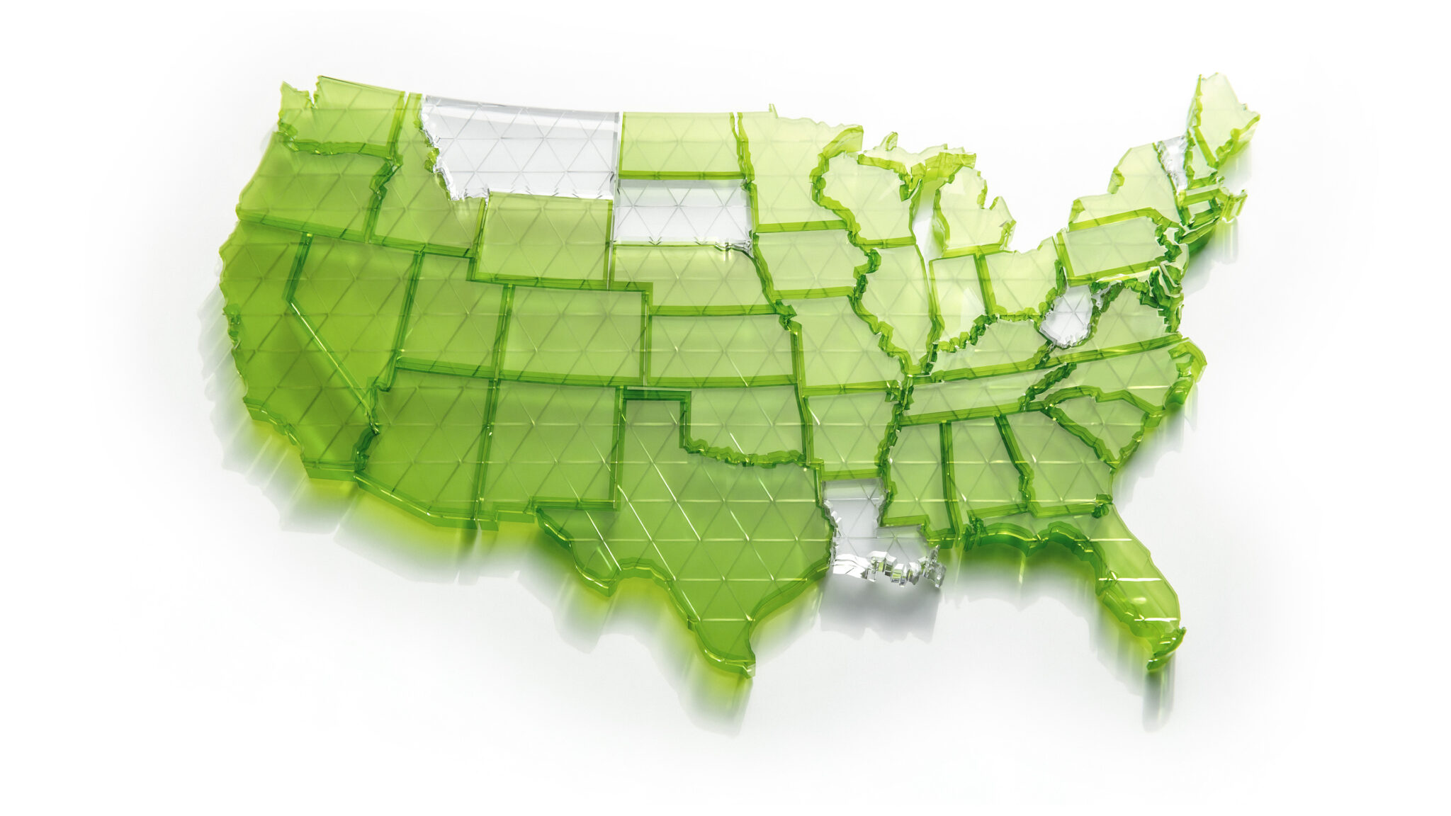 NVIDIA United States Map