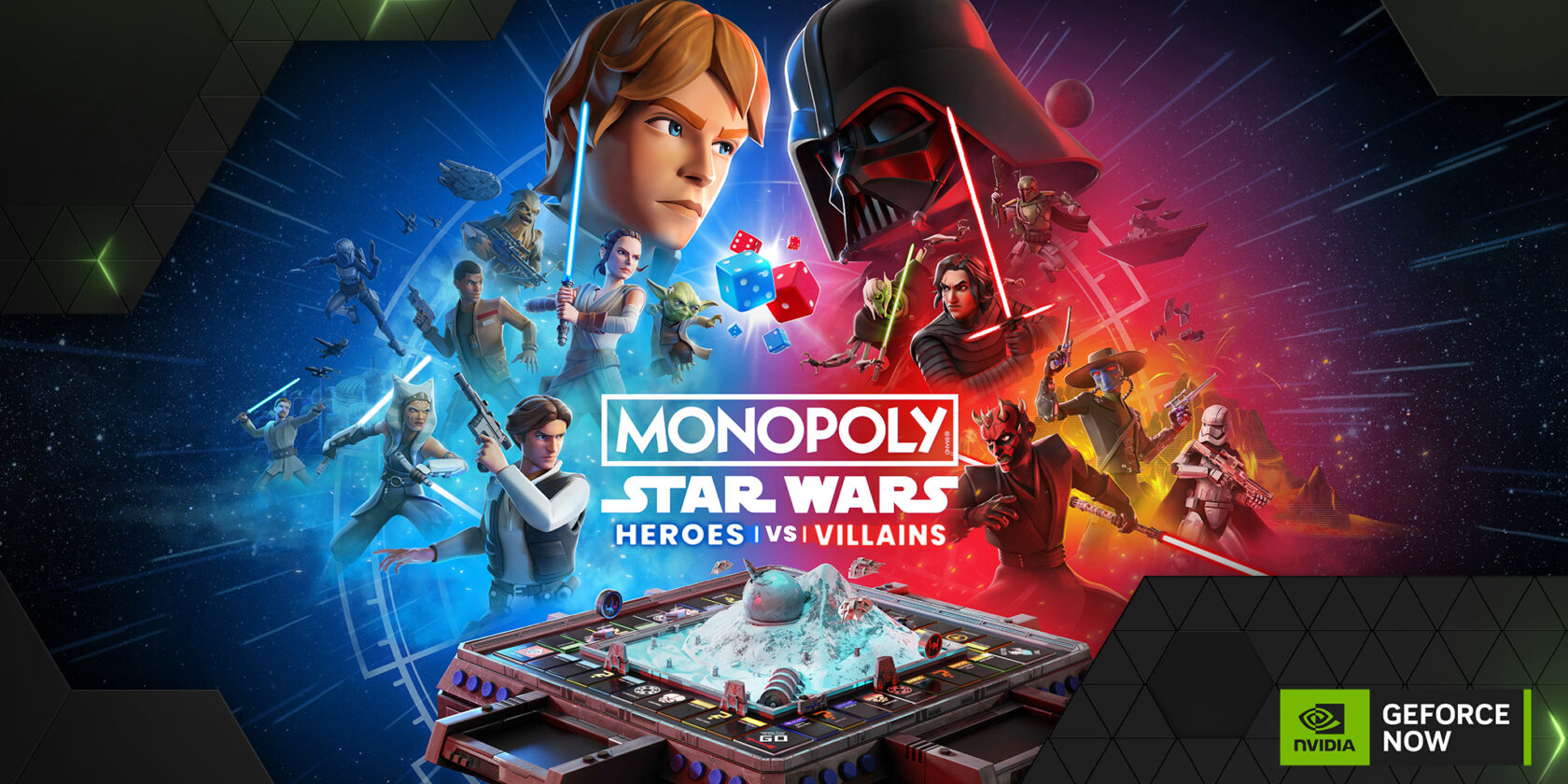 Monopoly Star Wars on GeForce NOW
