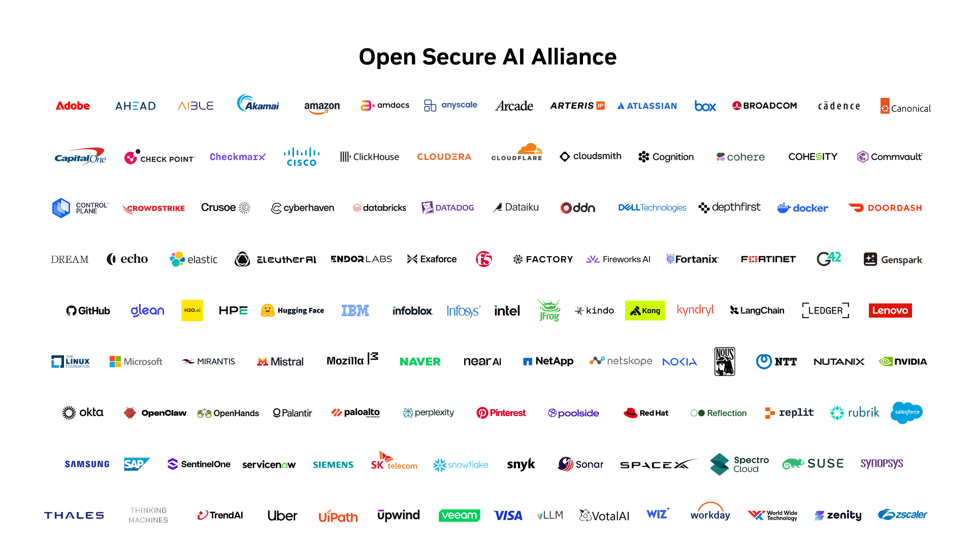 Industry Leaders Unite in Open Secure AI Alliance for AI Safety and Security