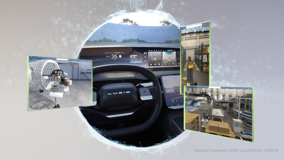 Into the Omniverse: How Industrial AI and Digital Twins Accelerate Design, Engineering and Manufacturing Across Industries